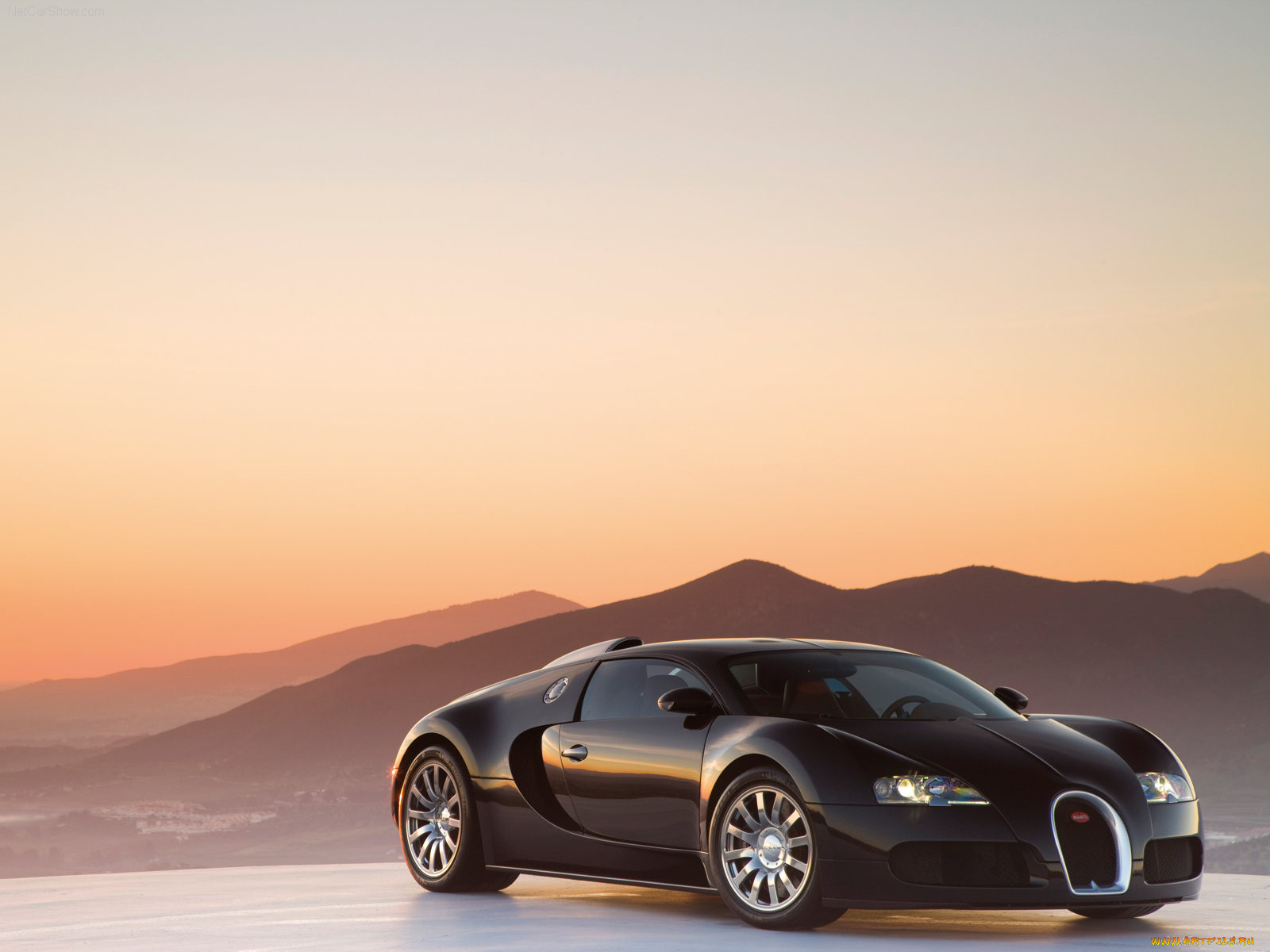 bugatti, veyron, 2009, 